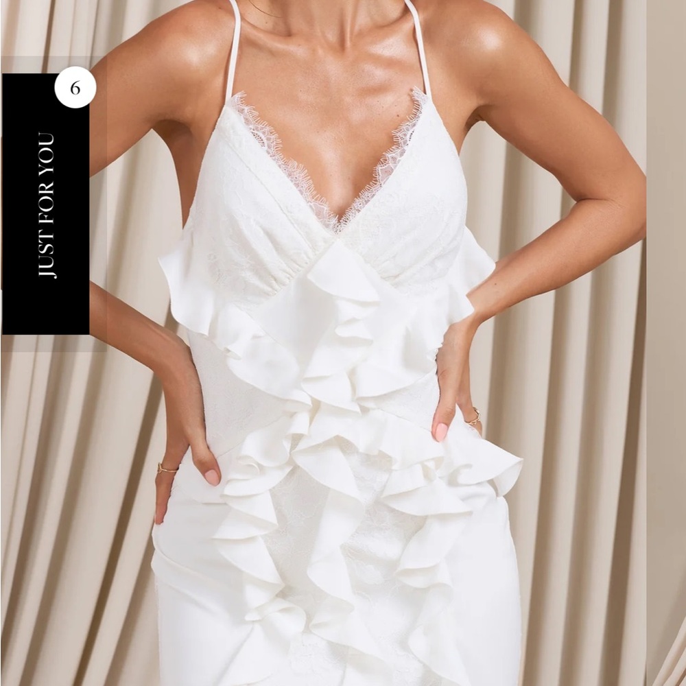 Club L London white gown